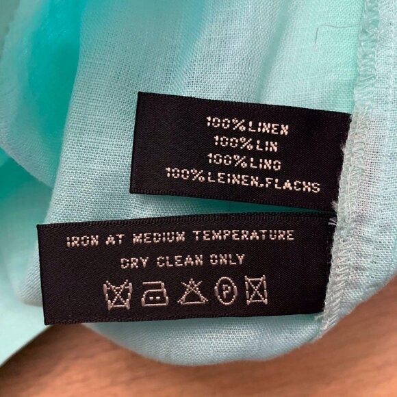 Ralph Lauren Black Label Drawstring Linen Pants 6 - Picture 7 of 7